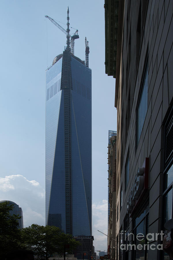 One World Trade Center Digital Art by Carol Ailles