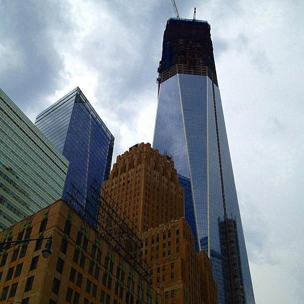 Skyscraper Photograph - One World Trade Center Tallest Building by Miki Torres