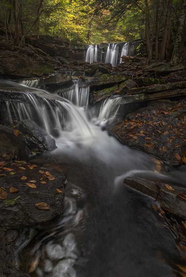 Oneida falls Photograph by Roman Kurywczak
