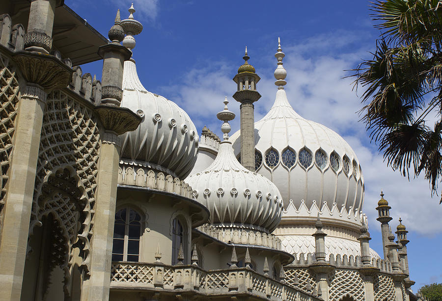 Onion Domes Brighton Royal Pavilion Photograph by Venetia Featherstone-Witty