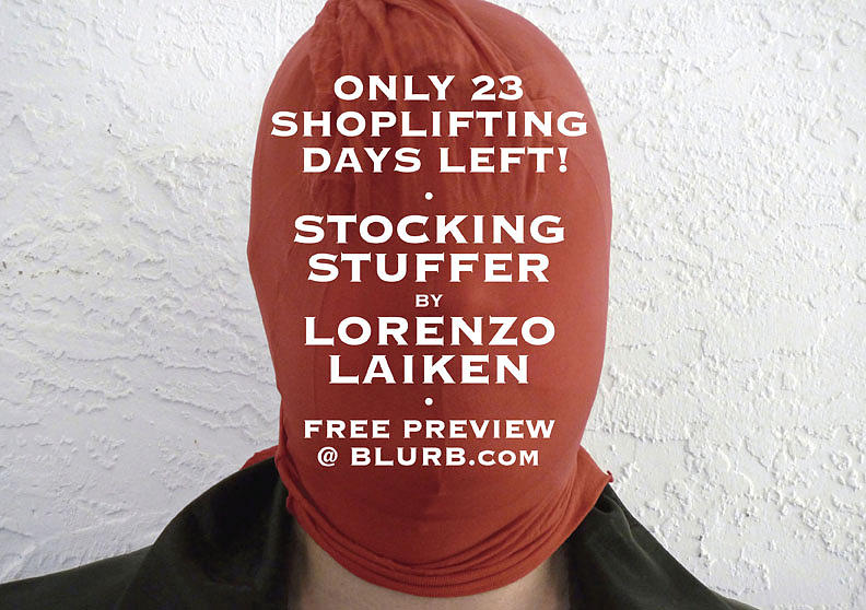 Christmas Photograph - Only 23 Shoplifting Days Left by Lorenzo Laiken