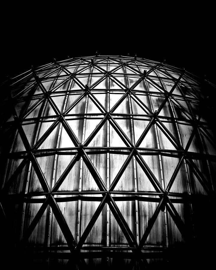 Abstract Photograph - Ontario Place Cinesphere 5 Toronto Canada by Brian Carson