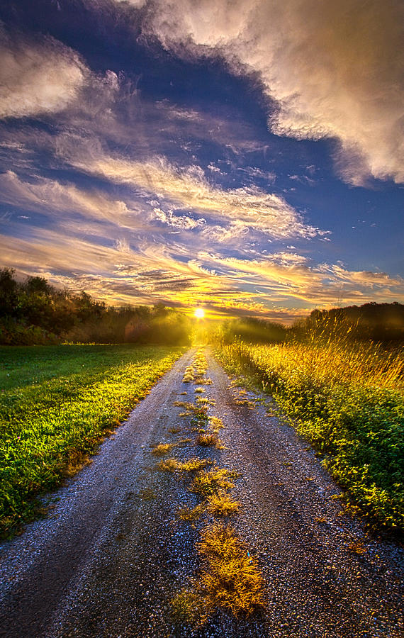 Onward the Traveler Goes Photograph by Phil Koch