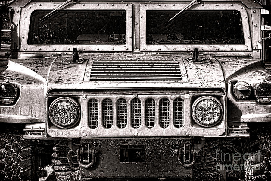Truck Photograph - Oomphy Humvee by Olivier Le Queinec