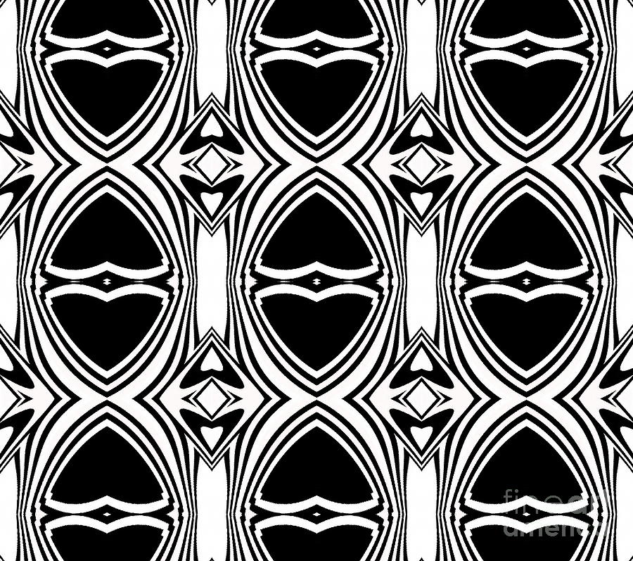 pattern art black and white