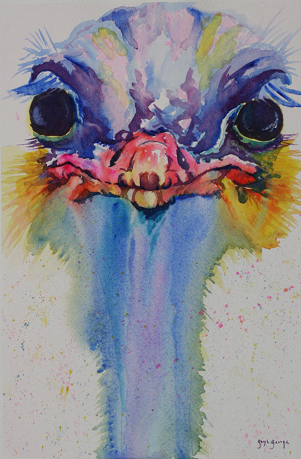 Animal Painting - Opal by Gayle  George