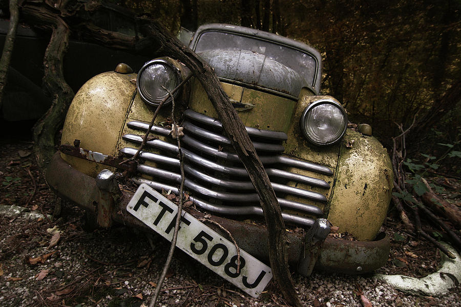 Still Life Photograph - Opel Olympia by Holger Droste