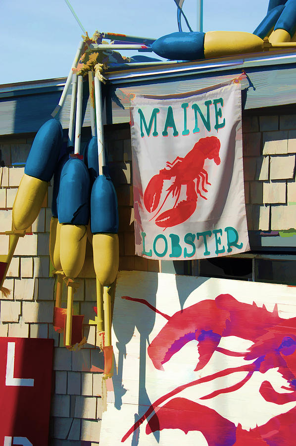 Lobster Photograph - Open at Four by Lee Fortier