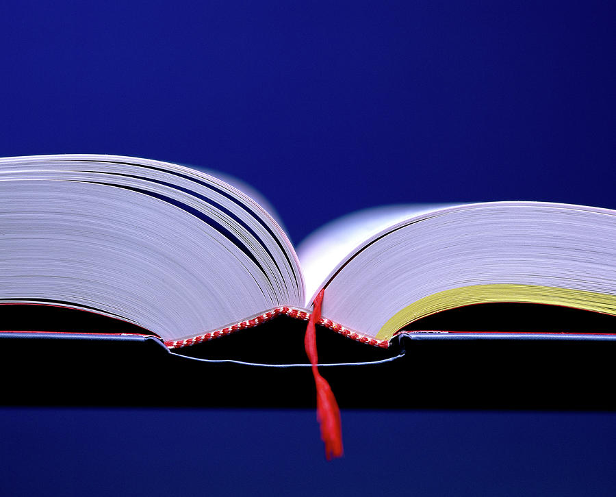 Open Book Photograph by Astrid & Hanns-frieder Michler/science Photo Library