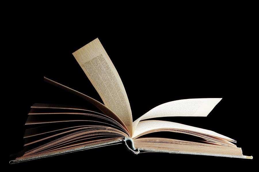 Open Book Photograph by Mauro Fermariello/science Photo Library