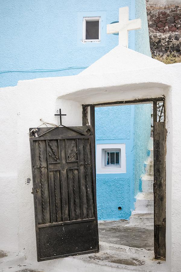 Door Photograph - Open Church by Bjoern Kindler