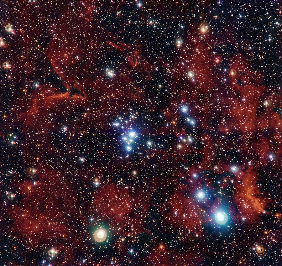 Open Cluster Ngc 2367 Photograph by G. Beccari/european Southern Observatory/science Photo Library
