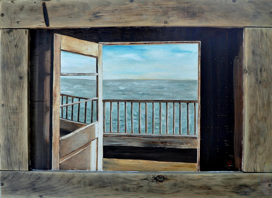 Open Door Painting by Lindsay Frost