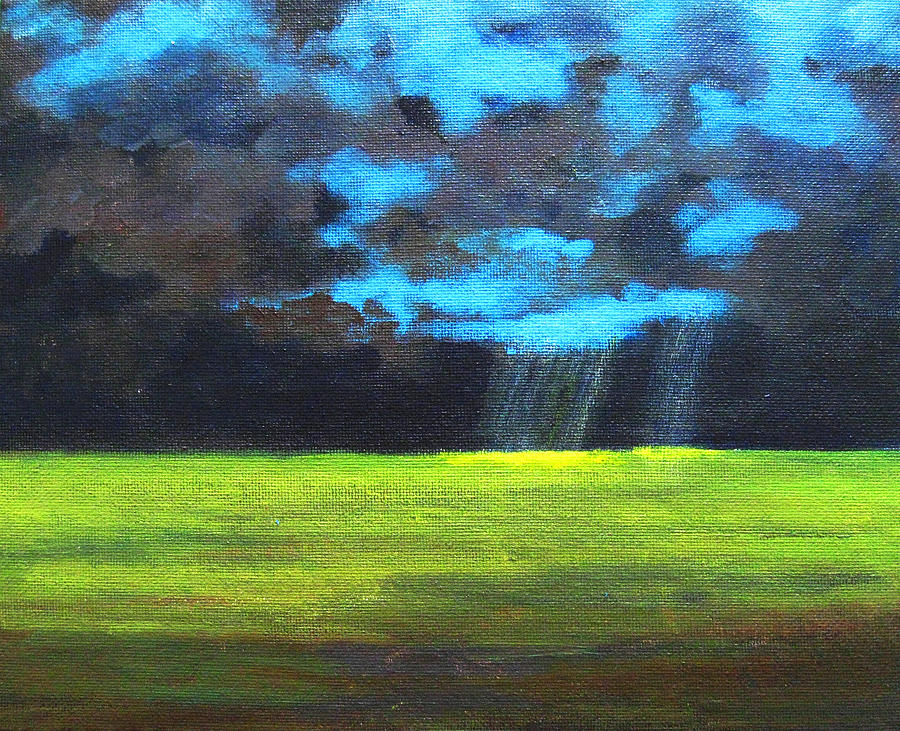 Abstract Painting - Open Field III by Patricia Awapara