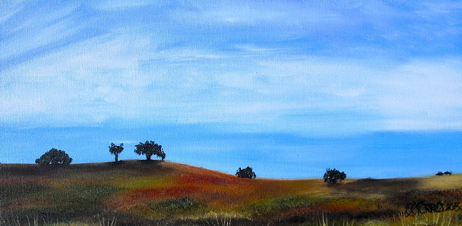 Open Field Painting by Melissa Torres
