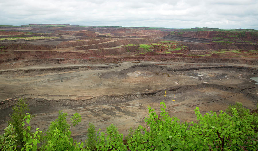 Open Pit Iron Mine Photograph by Jim West