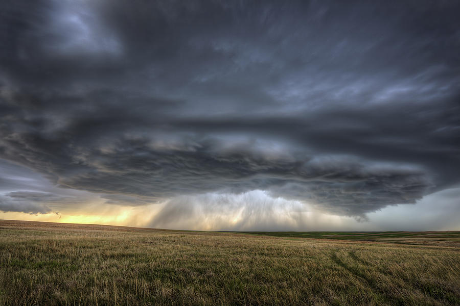 Open Plains - Supercell Thunderstorm Photograph by Douglas Berry