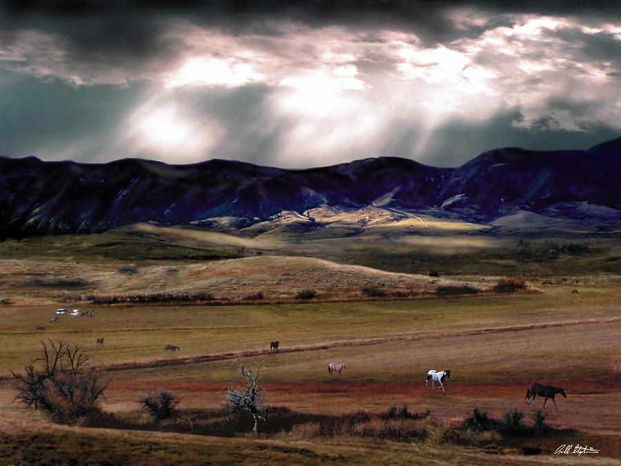 Open Range Painting by Bill Stephens
