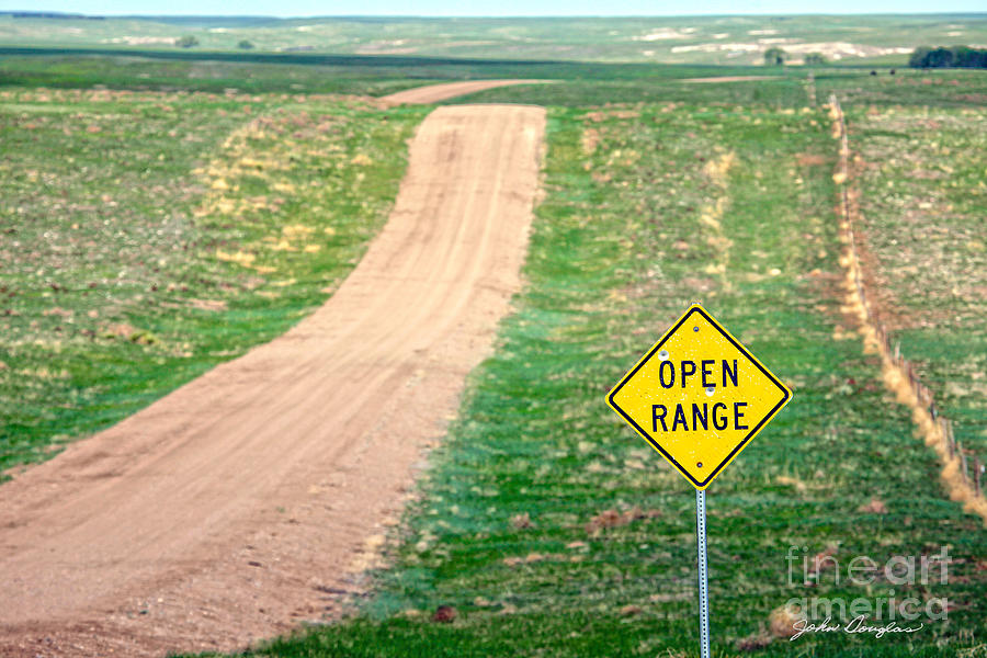Open Range Photograph by John Douglas