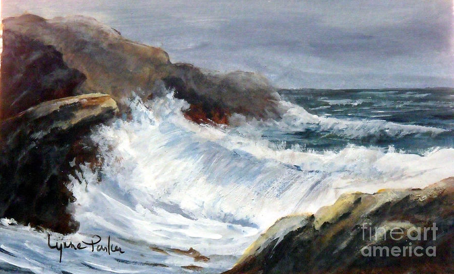 Seascape Painting - Open Sea by Lynne Parker