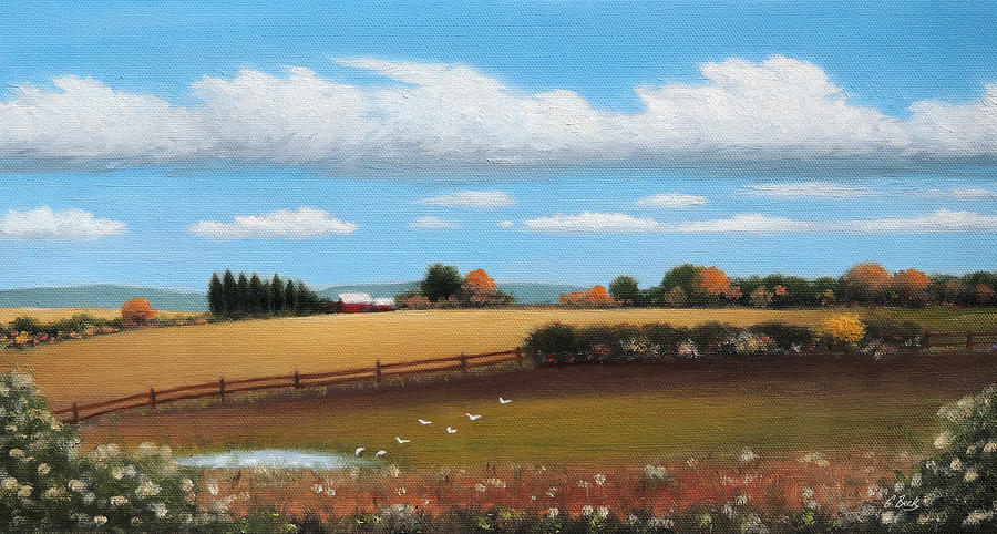 Open Space Painting by Gordon Beck