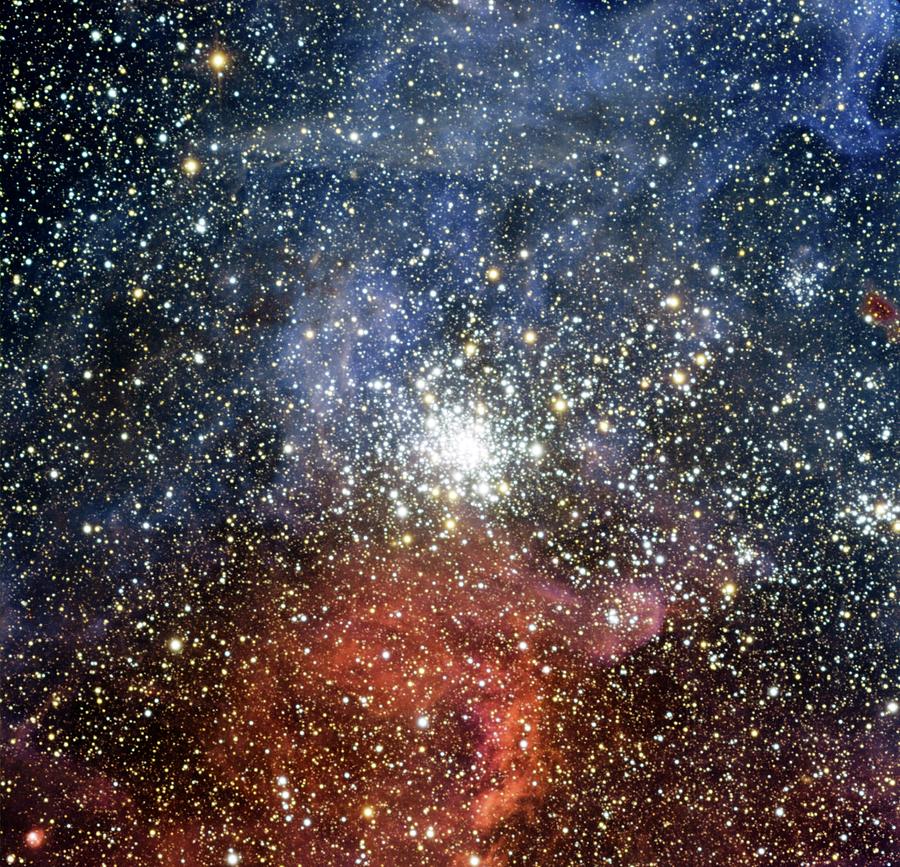 Open Star Cluster Ngc 2100 Photograph by European Southern Observatory/science Photo Library