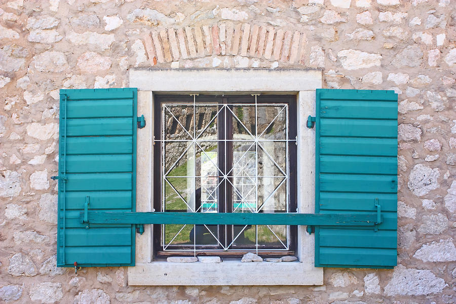 Open window shutters Photograph by Borislav Marinic - Fine Art America