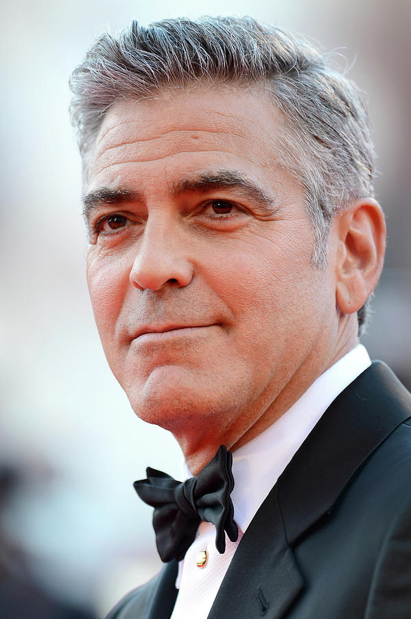 George Clooney Photograph - Opening Ceremony And Gravity Premiere - by Ian Gavan