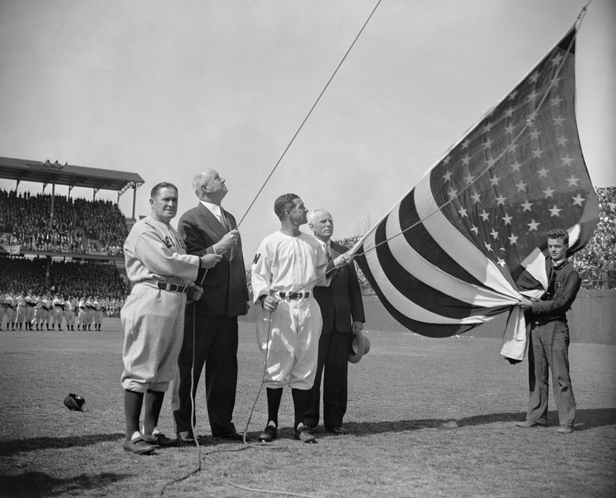 Opening Day Of The 1939 Baseball Season Photograph by Everett