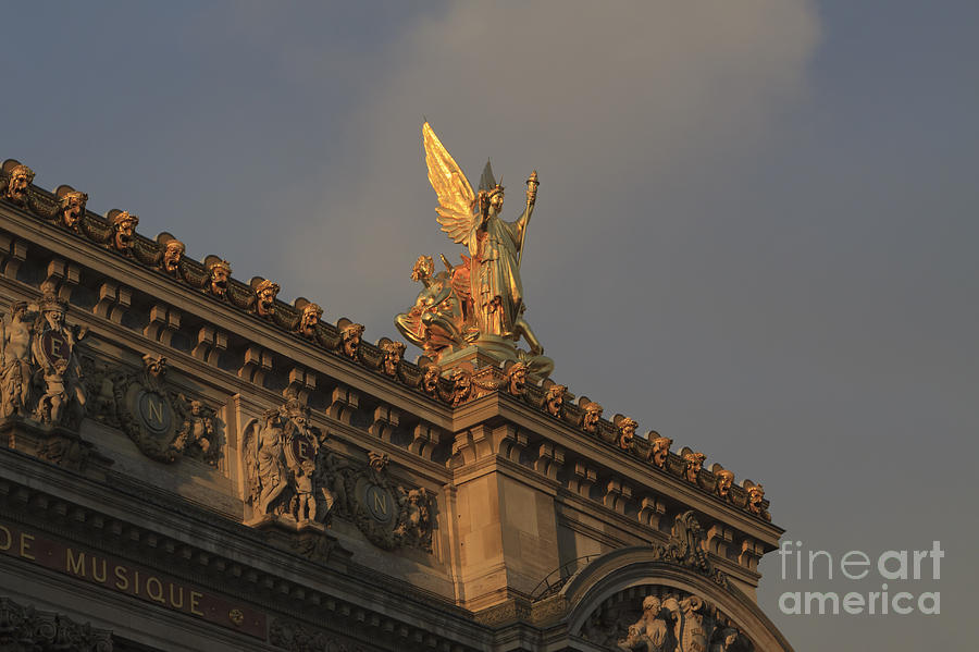 Opera Garnier in Paris France Photograph by Louise Heusinkveld