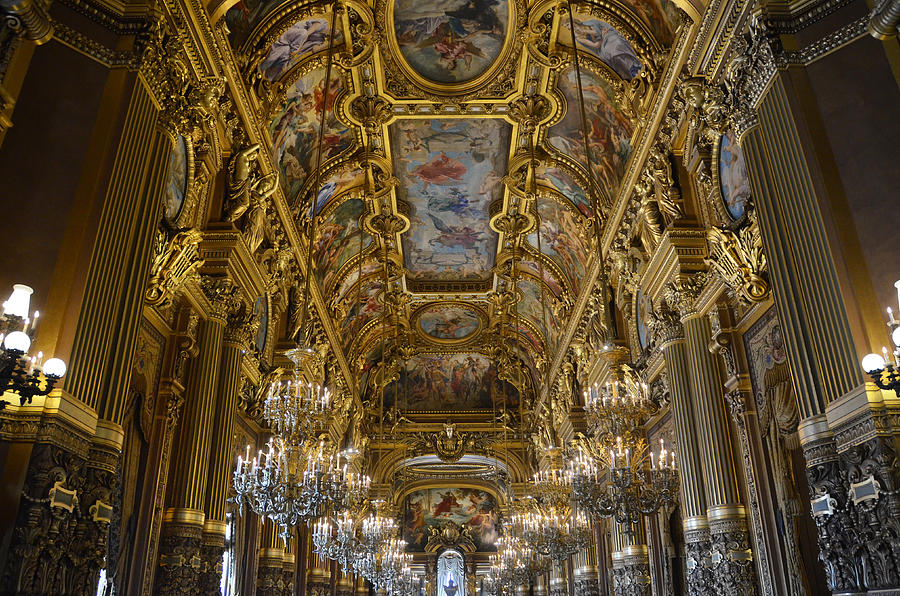 Opera Garnier - The Grand Foyer Photograph by RicardMN Photography