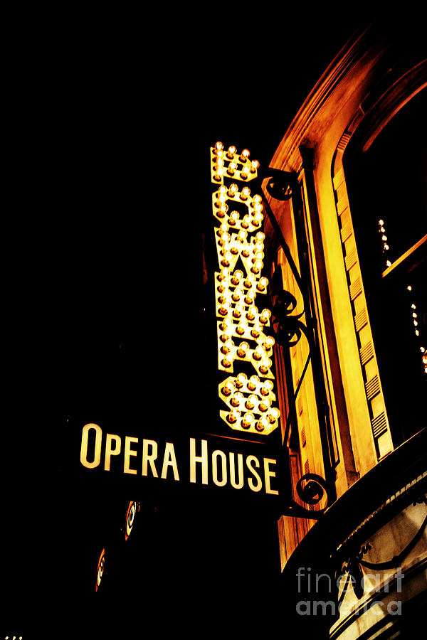 Opera House Photograph by Randall Cogle
