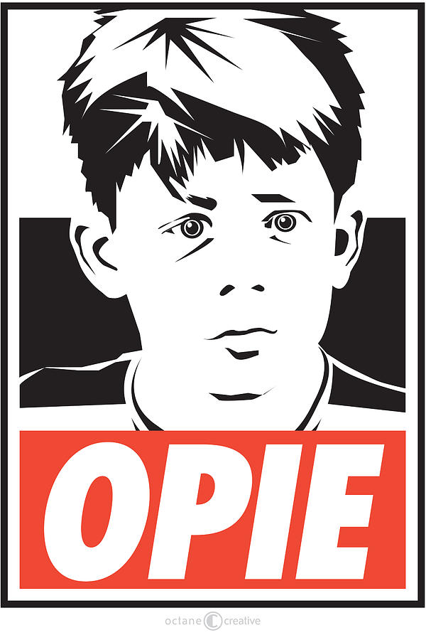Opie Poster Digital Art by Tim Nyberg