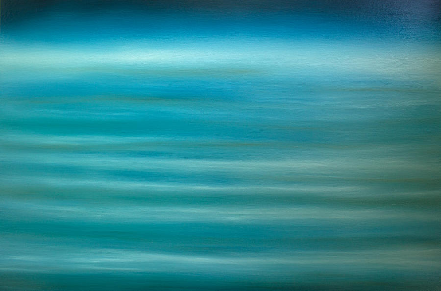 Opt.54.14 Ocean In The Sky Painting by Derek Kaplan