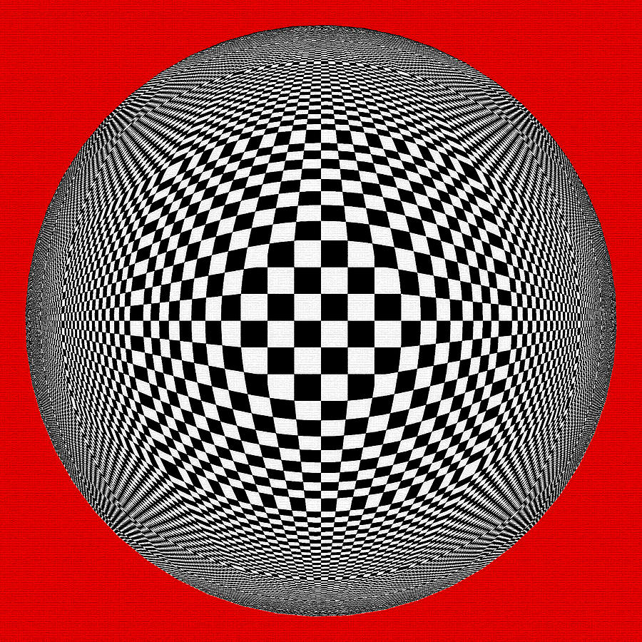 Optical Illusion Circle Digital Art by Joy McKenzie