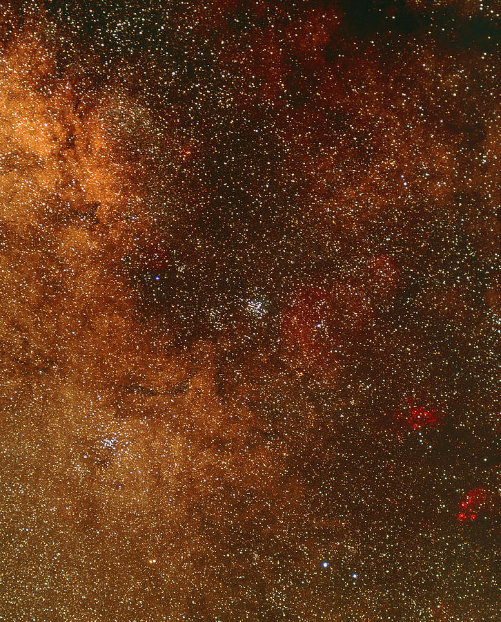 Optical Image Of A Starfield In Scorpius Photograph by Rev. Ronald Royer/science Photo Library
