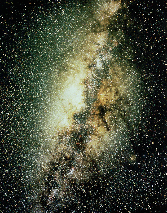 Optical Photo Of The Centre Of The Milky Way Photograph by Dennis Di Cicco/science Photo Library