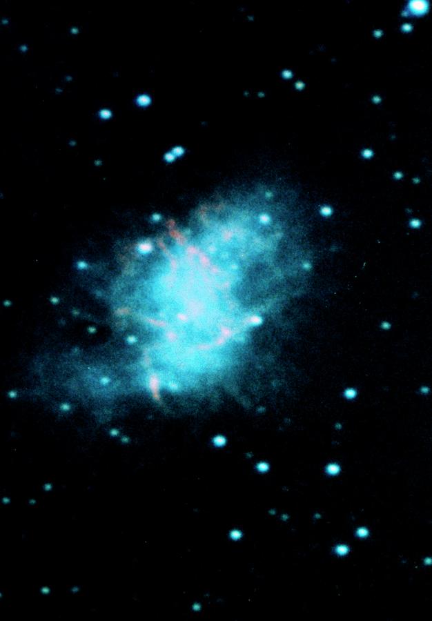 Optical Photograph Of The Crab Nebula Photograph by Rev. Ronald Royer/science Photo Library