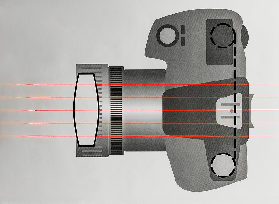 Optics Of Camera With No Lens Photograph by Science Photo Library