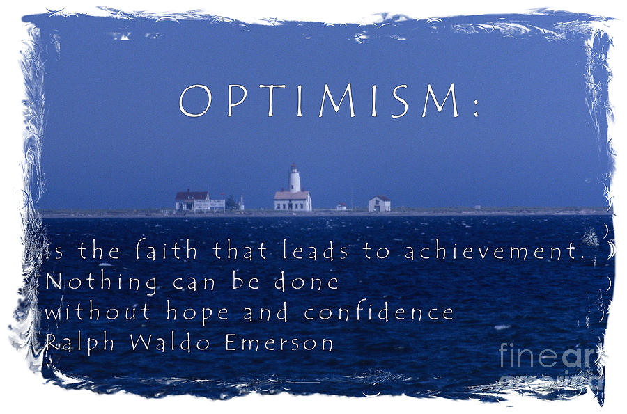 Optimism Photograph by Sharon Elliott