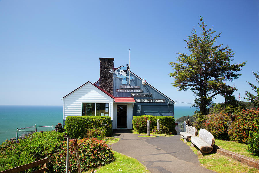 Spring Photograph - Or, Cape Foulweather, The Lookout by Jamie and Judy Wild