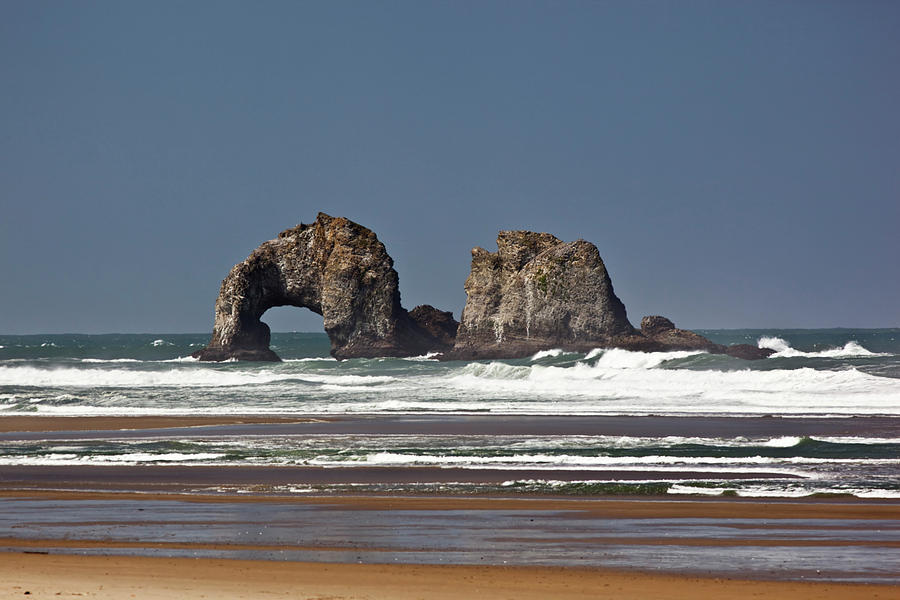 Or, Oregon Coast, Rockaway Beach, Twin Photograph by Jamie and Judy ...