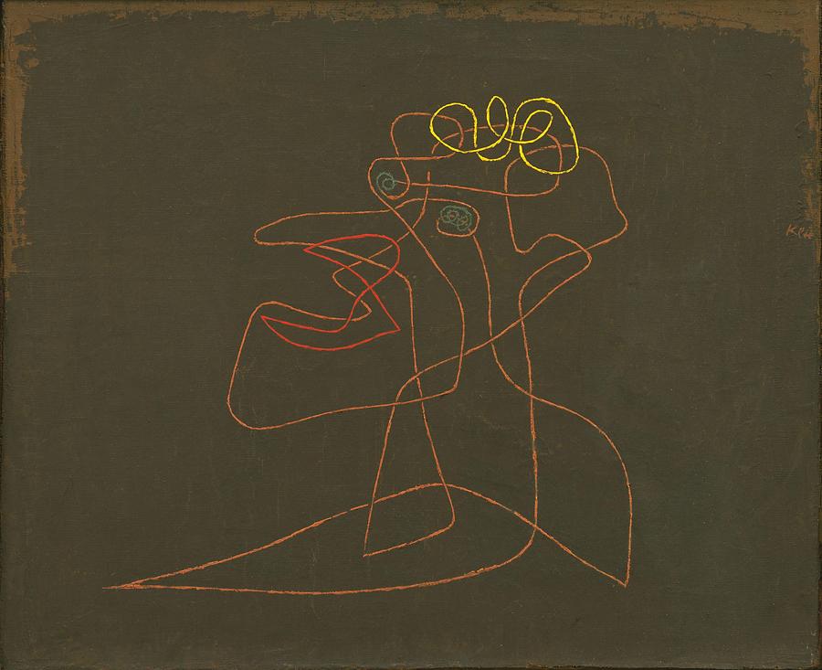 Paul Klee Painting - Or The Mocked Mocker by Celestial Images