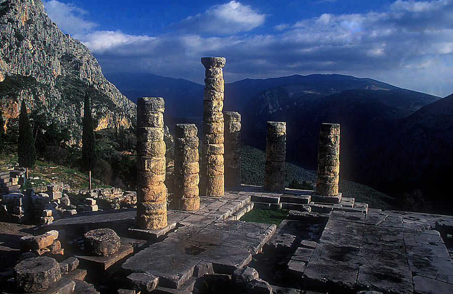 Oracle of Delphi Photograph by Andonis Katanos