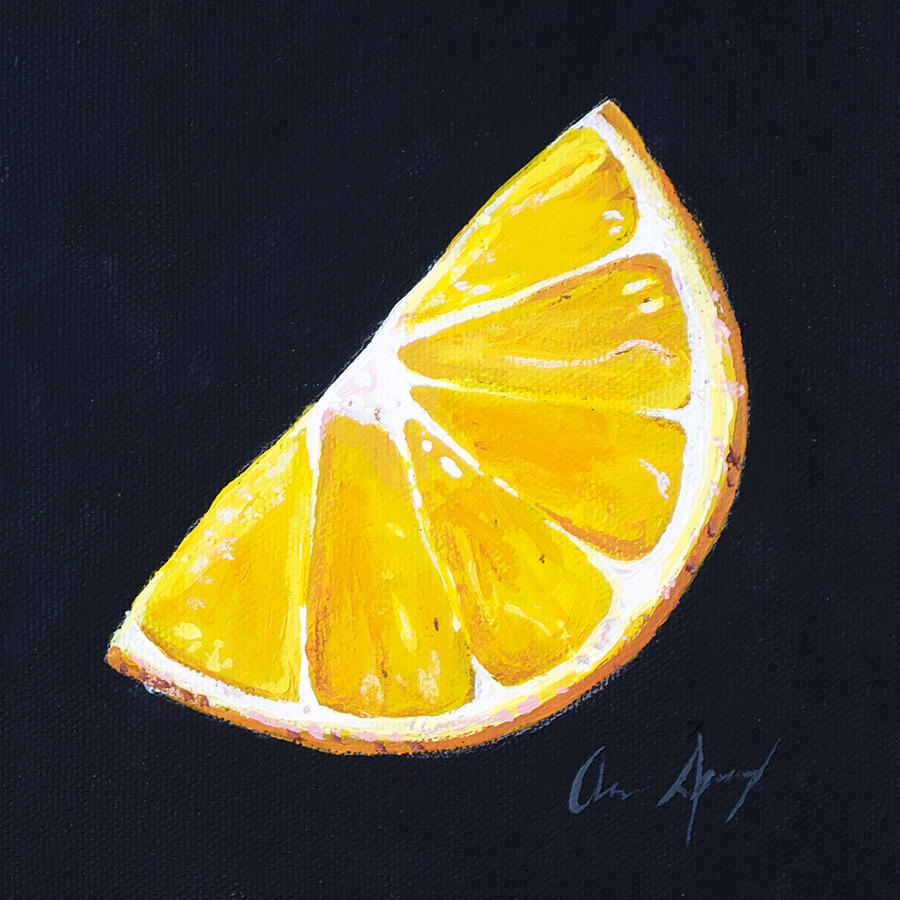 Orange Painting by Aaron Spong