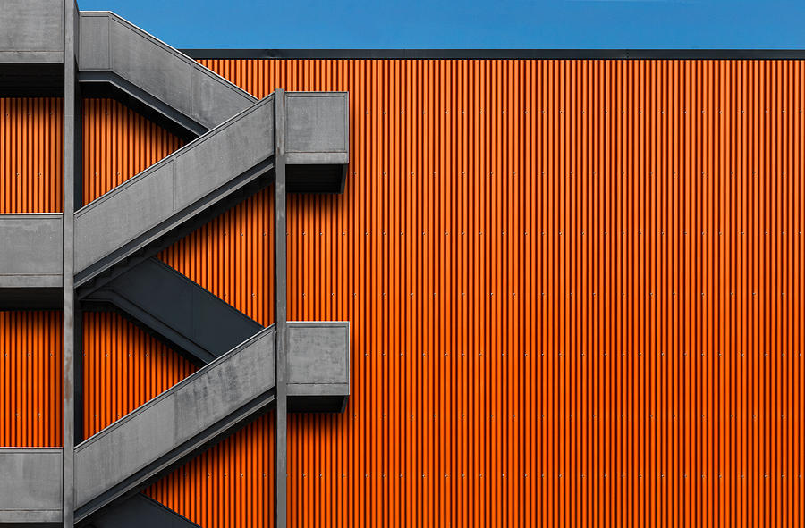 Orange Abstraction Photograph by Alfonso Novillo
