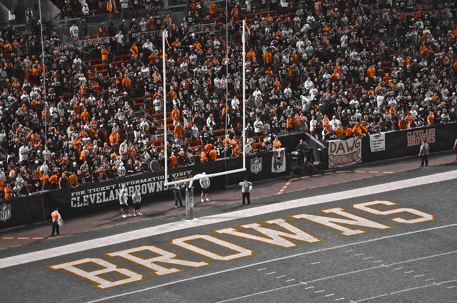 Cleveland Photograph - Orange and Brown by Frozen in Time Fine Art Photography