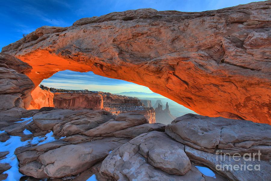 Orange Arch Highlights Photograph by Adam Jewell