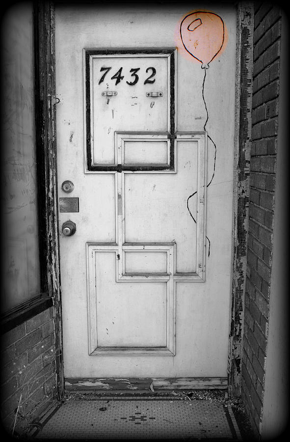Urban Art Door  Photograph by Kathy Barney