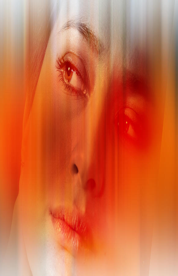 Orange beauty Digital Art by Nathan Wright